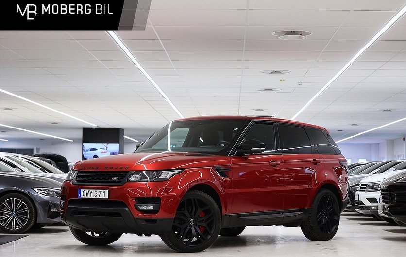 Land Rover Range Rover Sport SDV6 HSE Dynamic Stealth Pano Meridian 2017