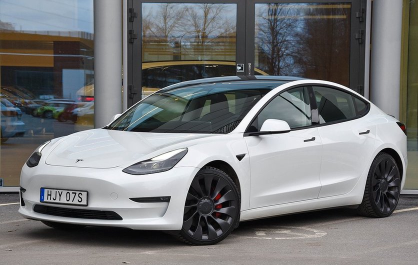 Tesla Model 3 Performance AWD 1ägare Facelift 2021