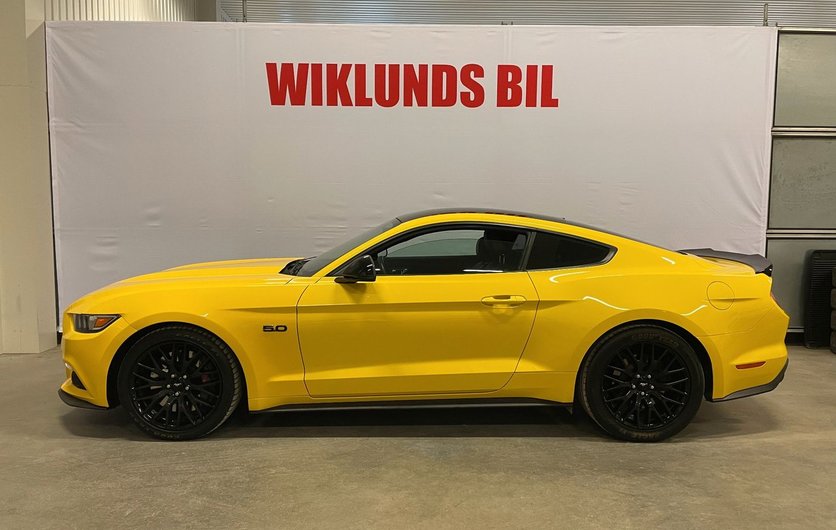 Ford Mustang GT SelectShift 5.0 GPS Backkam Helskinn 2015