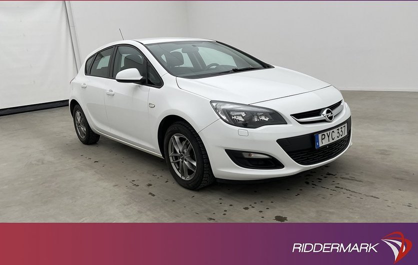 Opel Astra 1.4 Turbo Enjoy Sensorer Rattvärme Välserv 2015