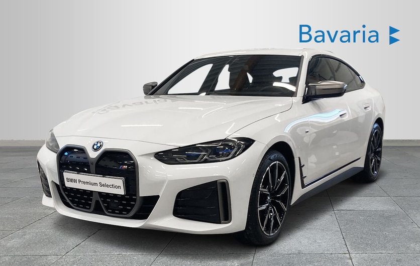 BMW i4 M50 Charged Plus Drag Laser H K Adaptiv farthållare 2023