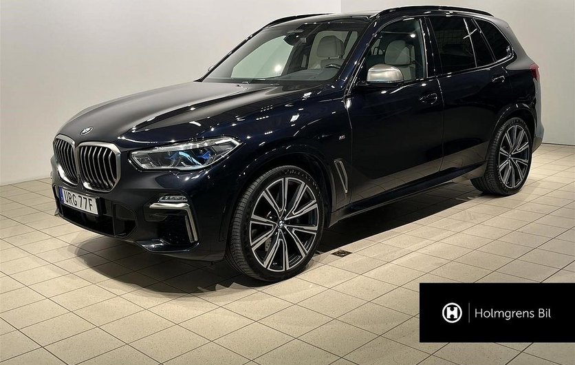 BMW X5 M50d Innovation Sky Lounge Aktiv Styrning Night Vision 2019