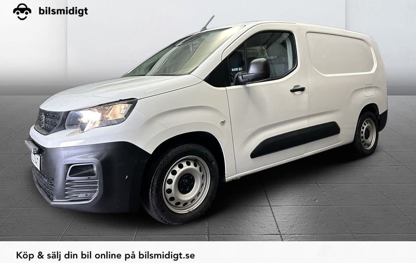 Peugeot Boxline Partner Utökad Last 1.5 EAT LÅNG Pro Drag V-Inredd 2019