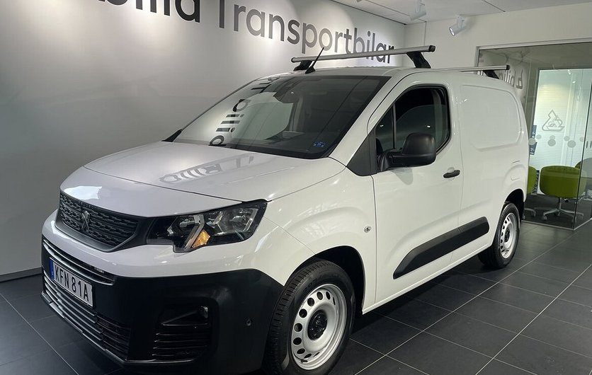 Peugeot Boxline Partner Utökad Last aut 3-sits Drag 2019