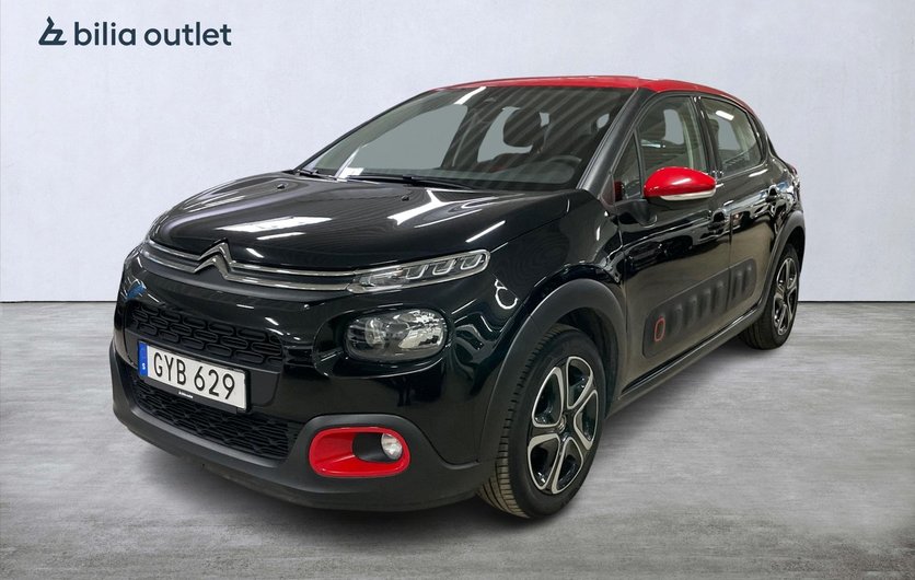 Citroen C3 Citroën 1.2 PureTech EAT Shine P-sensor Carplay 2019