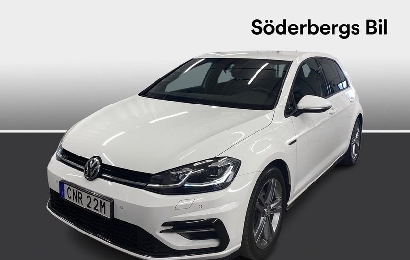Volkswagen Golf 5-dörrar 1.5 TSI DSG R-Line LED-strålkastare 2019