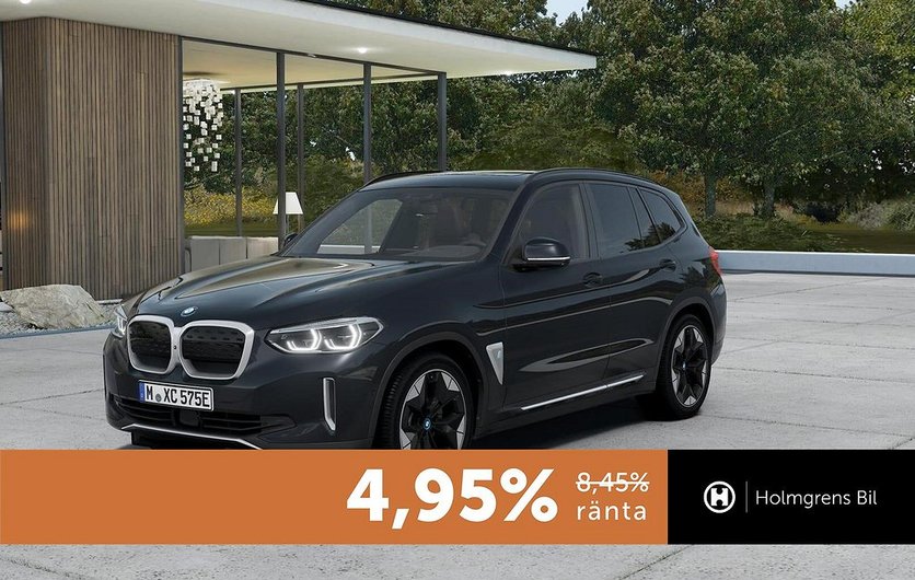 BMW iX3 Charged Plus Panorama Harman Kardon Navi Dragkrok Driving Assist 2021