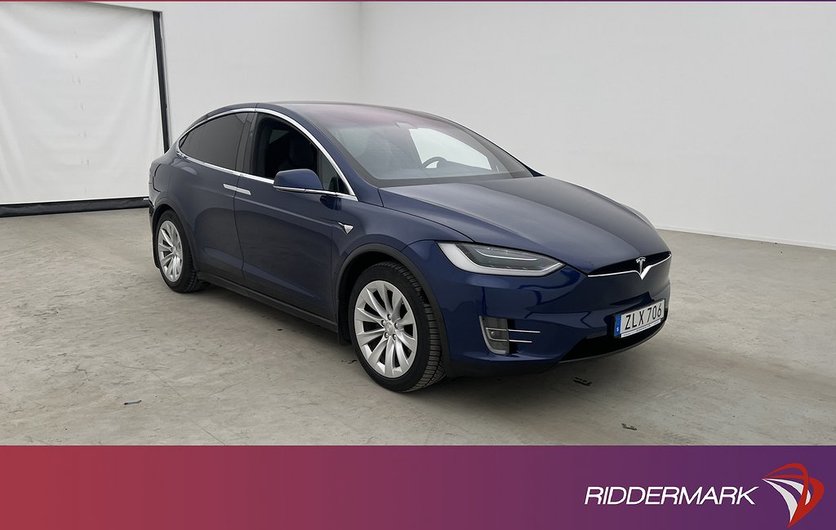 Tesla Model X 100D En-Bruk Luftfjädring Drag Sv.Såld 2018