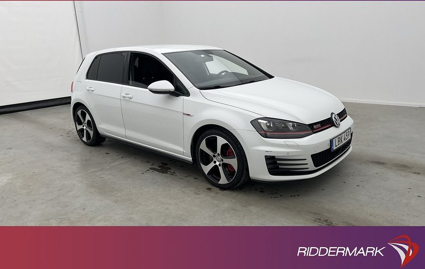 Volkswagen Golf GTI Performance Plus CarPlay Sensorer 2016