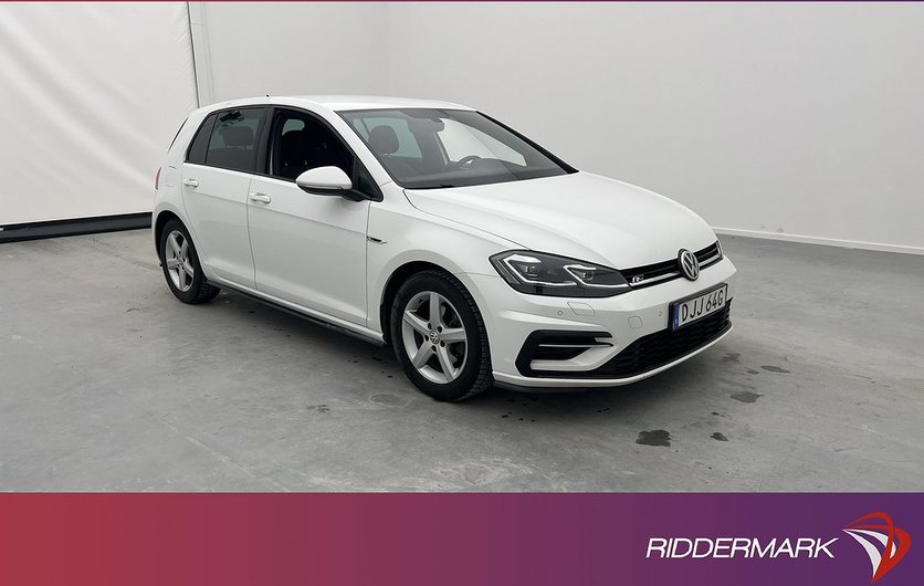 Volkswagen Golf 1.5 R-Line Värmare Sensorer Carplay 2019
