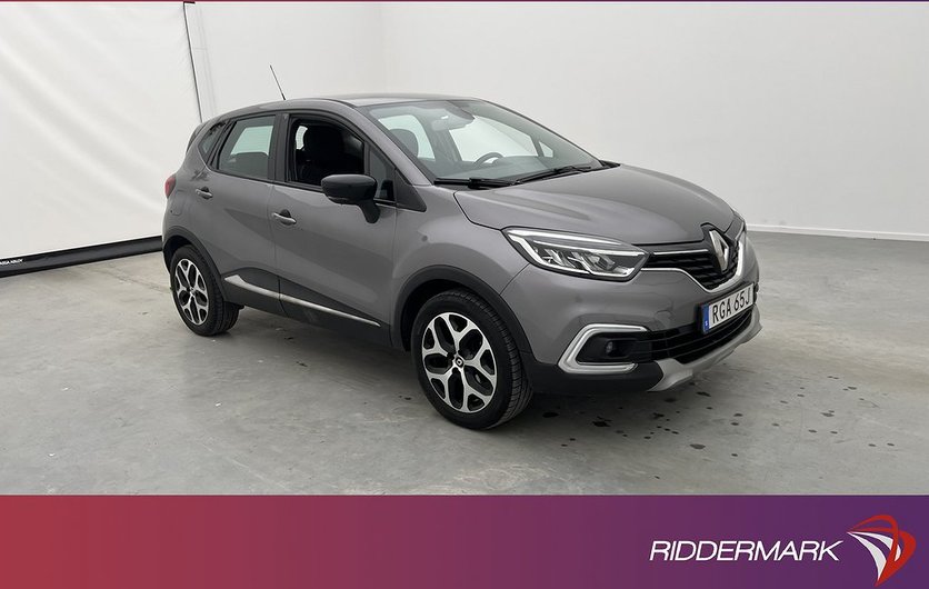Renault Captur 0.9 TCe En-Brukare Navi Sensorer Välserv 2019