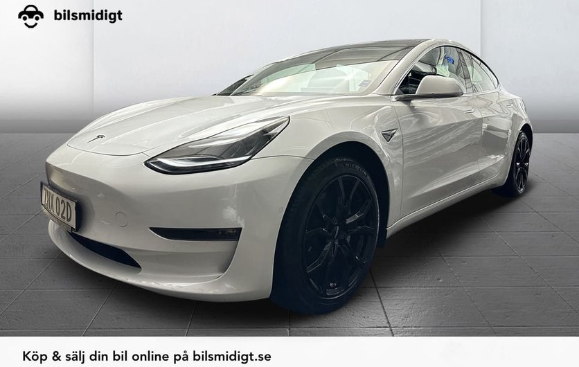 Tesla Model 3 Long Range AWD Dragkrok Panorama AutoPilot 2020
