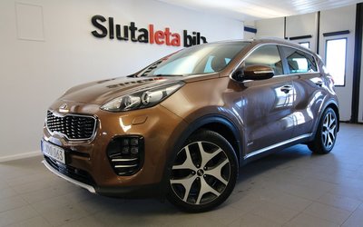 Kia Sportage 2.0 CRDi AWD GT-Line Aut Drag Navi Nya S V Däck 2016