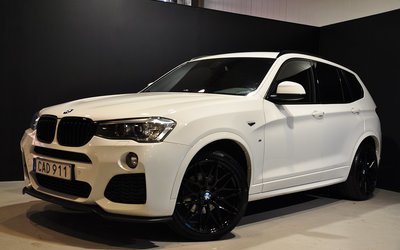 BMW X3 xDrive20d M Sport Euro 6 El-drag Vinterhjul 2016