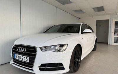 Audi A6 2.0 TDI Automat S-Line Drag D-Värmare LED GPS 2018