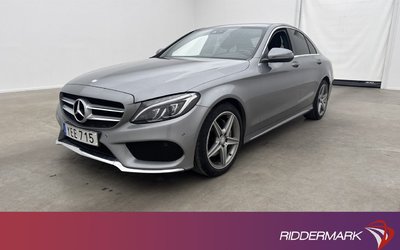 Mercedes C220 Benz C 220 4MATIC AMG D-Värmare Kamera Skinn 2016