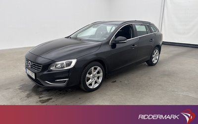 Volvo V60 D4 AWD Momentum VOC Rattvärm Farthållare Halvskinn 2014