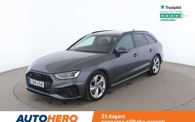 Audi A4 Avant 40 TDI quattro S Line Motorvärmare, Dragkrok, Backkamera 2021