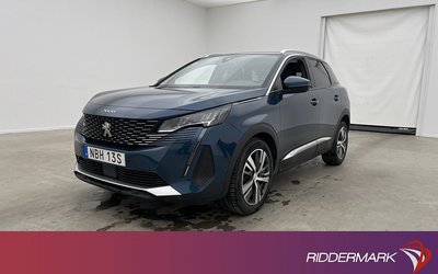 Peugeot 3008 Allure M&K-Värmare Kamera Navi Halvskinn 2020
