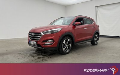 Hyundai Tucson 2.0 CRDi 4WD Premium M-Värm Pano Kamera Skinn 2016
