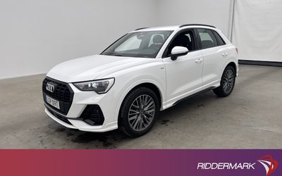 Audi Q3 40 TFSI S Line Cockpit Farthållare P-Sensorer 2021