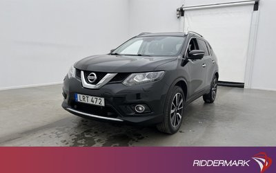 Nissan X-Trail 1.6 7-Sits M&K-Värmare Pano Skinn Drag 360° 2017