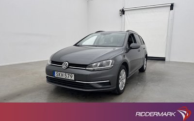 Volkswagen Golf Sportscombi GT Kamera Drag Farthållare 2020