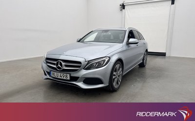 Mercedes C220 Benz C 220 T d Dragkrok Halvskinn P-Sensorer 2015