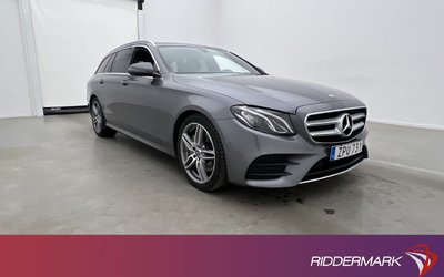 Mercedes E200 Benz E 200 AMG Panorama Värmare Kamera Drag 2019