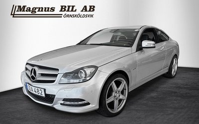 Mercedes C180 Benz C 180 Coupé Aut Drag P-sensor SV-SÅLD Sportstolar 2012