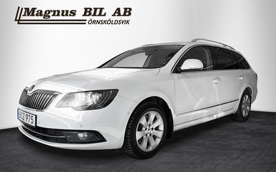 Skoda Superb Kombi 2.0 TDI 4x4 Elegance Värmare Drag Navi 2015