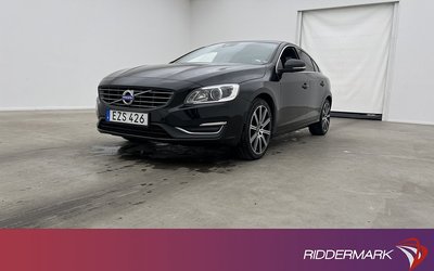 Volvo S60 D3 Summum D-Värmare Navi Skinn Sensorer Dragkrok 2016
