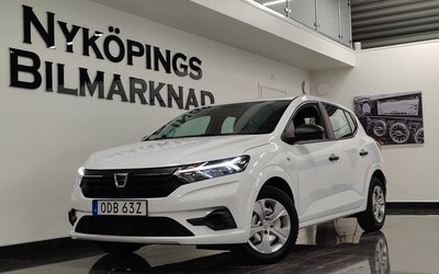 Dacia Sandero 1.0 TCe Euro 6 Farthållare Bluetooth Motorvärmare 2023