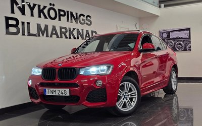 BMW X4 xDrive30d M Sport Takl Navi Drag H K B-kamera 2018
