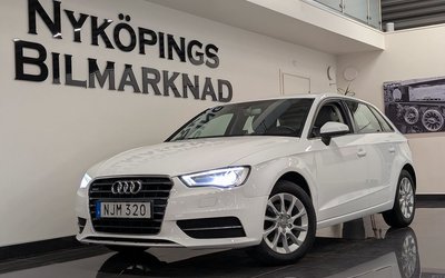 Audi A3 Sportback 2.0 TDI Quattro Attraction Euro 6 Skinn 2016