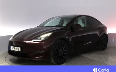 Tesla Model Y Performance AWD Autopilot Pano Drag V-Hjul 2023