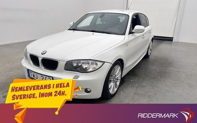 BMW 118 d M Sport Halvskinn Farthållare 0.45l mil 2011
