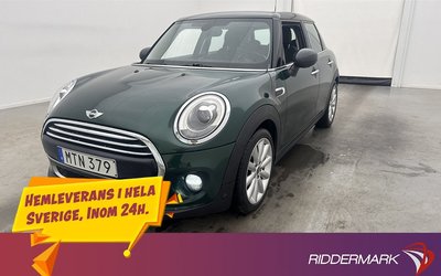MINI Cooper D 5-dörrars Chili P-Sensorer Halvskinn Keyless 2016
