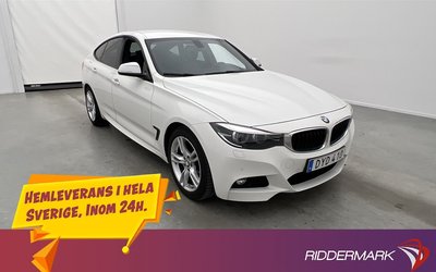 BMW 318 d Gran Turismo M Sport Cockpit Skinn Navi Drag 2018