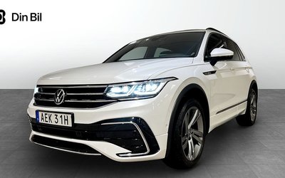Volkswagen Tiguan TDI200 DSG 4M R-Line Drag P-värmare Läder 2021