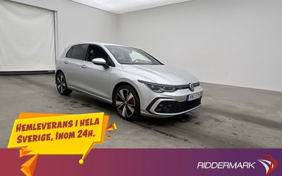 Volkswagen Golf GTE Matrix Drag Kamera CarPlay 2023