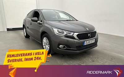 DS 4 4 1.6 BlueHDi Värmare Kamera Skinn Alcantara Navi CarPlay 2016