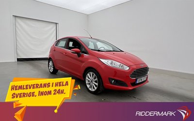Ford Fiesta 1.0 EcoBoost Titanium P-Sensorer Låg-Skatt 2016