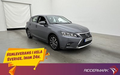 Lexus CT 200h Kamera Navi Alcantara Adaptiv-farthåll 2018