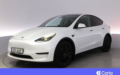 Tesla Model Y Long Range AWD Autopilot Pano Drag V-Hjul 2021