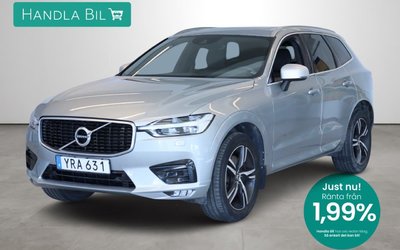 Volvo XC60 D4 AWD R-Design Pano HUD D-Värm VOC SoV 2019