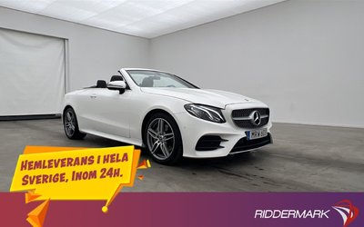 Mercedes E200 Benz E 200 Cabriolet AMG 360° Skinn Navi Airscarf 2018