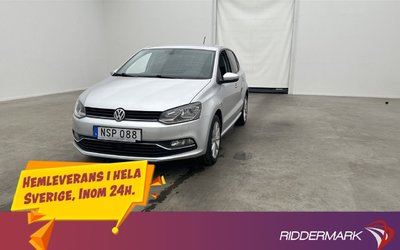 Volkswagen Polo 1.2 TSI Masters Farthållare P-Sensorer 2015
