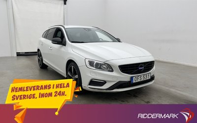 Volvo V60 D4 AWD R-Design VOC Värmare P Sensorer 2017