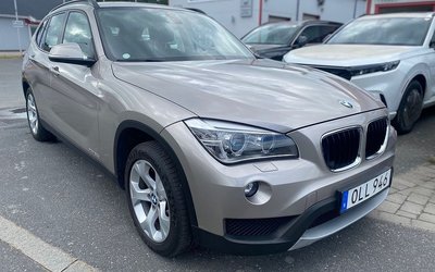 BMW X1 xDrive20d, drag, v-däck, TOPPSKICK 2014